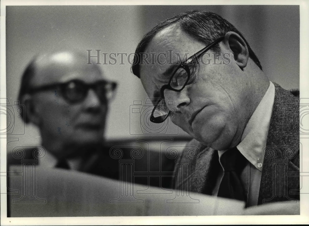 1980 Press Photo Dr. Jerauls Ferrito, member Ohio Medical Board - cvb25670 - Historic Images