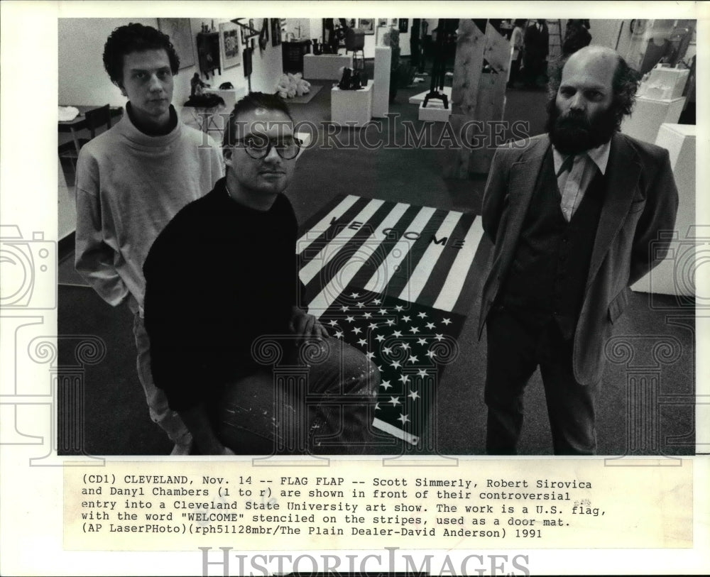 1991, Scott Simmerly, Robert Sirovica & Danyl Chambers - cvb25755 ...