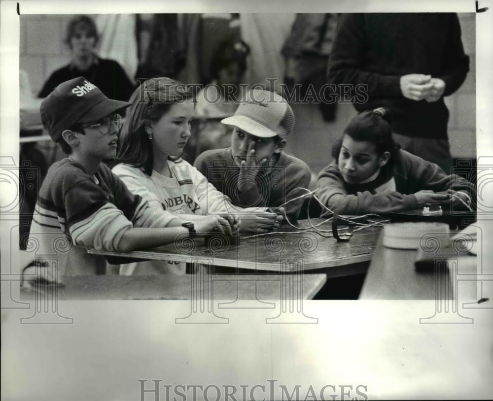 1988 Press Photo Science students Olympics at CSU - cvb25910 - Historic Images