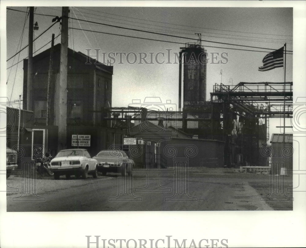 1980 Press Photo Erie Coke and Chemical Co. Fairport Nursery Road - cvb25919 - Historic Images
