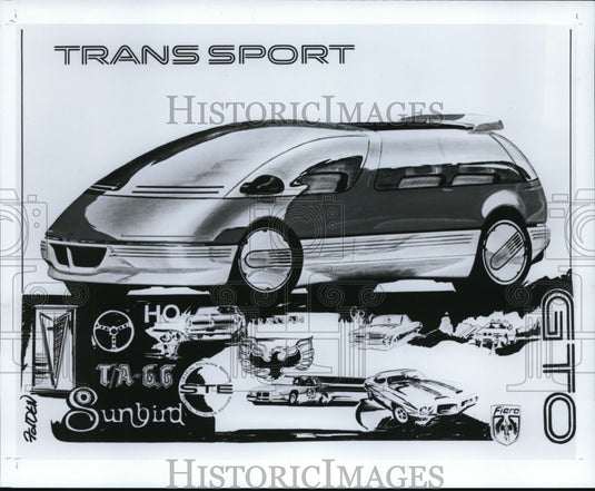 1986 Press Photo Pontiac car - cvb25939 - Historic Images