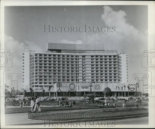 1966 Press Photo Nile Hiton, Cairo, Egypt - cvb25956 - Historic Images