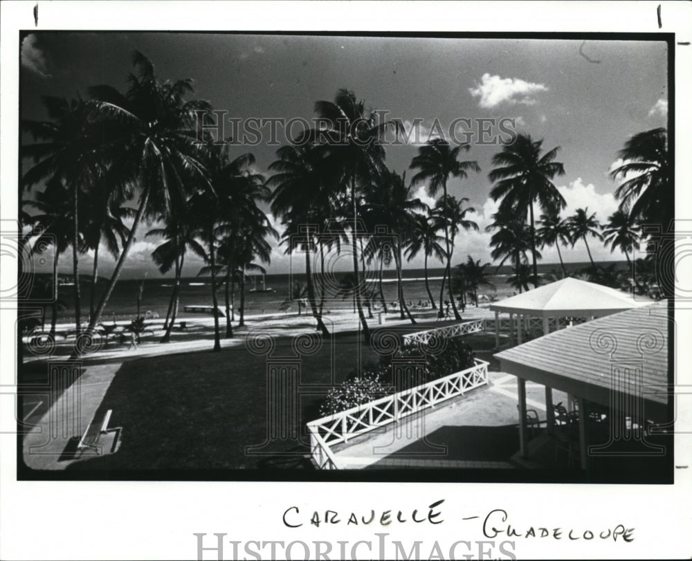 1989 Press Photo Club Med Caravelle, Guadeloupe - cvb25958 - Historic Images