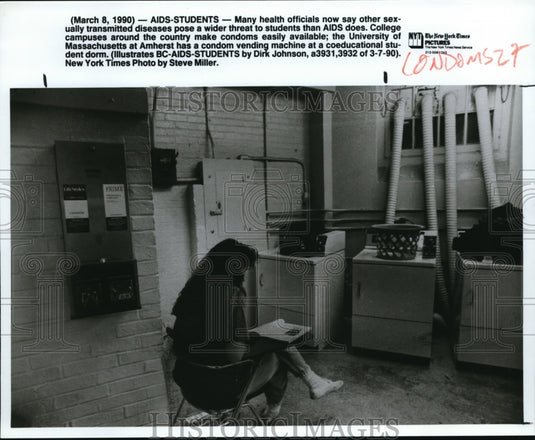 1990 Press Photo Condoms - cvb25982 - Historic Images