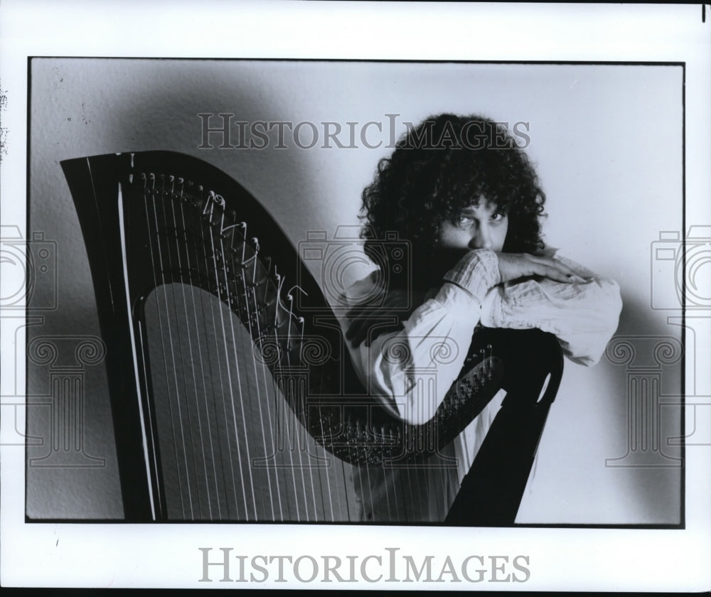 1985 Press Photo Andreas Vollenweider - cvb26182 - Historic Images