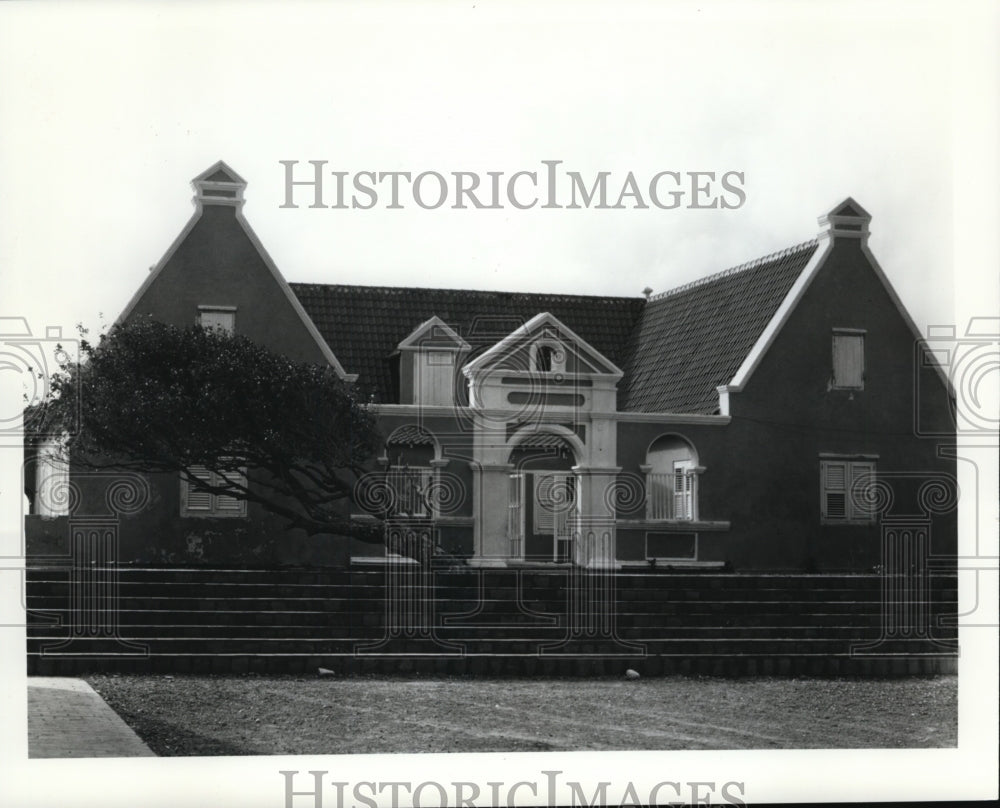 1981 Press Photo Willemstad, Curacao, Landhuis Santa Marta - cvb26227 - Historic Images