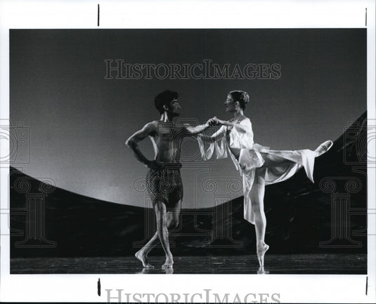 1997 Press Photo Melanie Nasser Mooney "Jungle Book," Adventures of Mowgli. - Historic Images