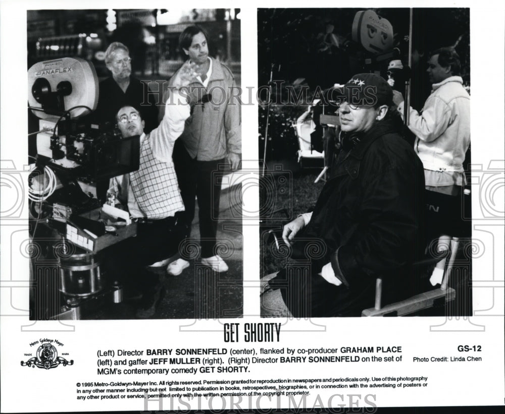 Press Photo Director Barry Sonnenfeld-Get Shorty - cvb26327 - Historic Images