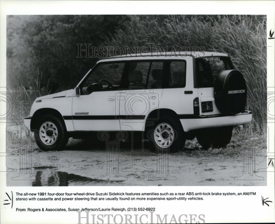 1991 Press Photo Suzuki Sidekick - cvb26342 - Historic Images