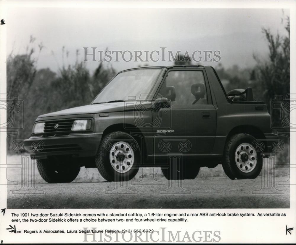 1991 Press Photo Suzuki Sidekick - cvb26381 - Historic Images