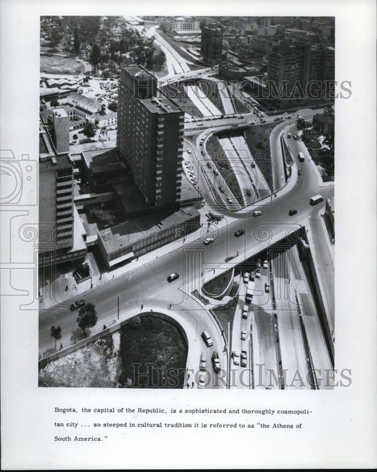 1970 Bogota, Colombia referred to as " The Athens of South America-Historic Images
