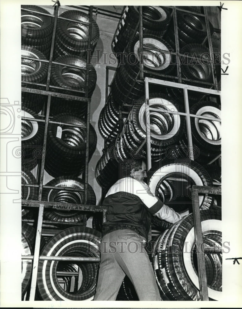 1986 Press Photo Good Year Tires - cvb26608 - Historic Images
