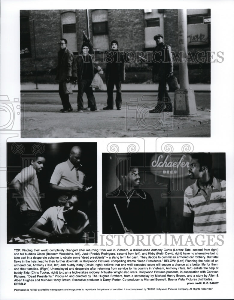 1995 Press Photo Hollywood Pictures' "Dead Presidents" - cvb26745 - Historic Images