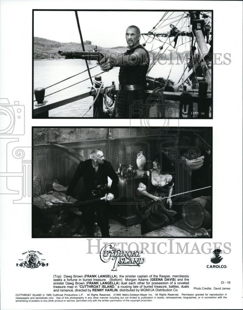 Press Photo Cuthroat Island - cvb26753 - Historic Images