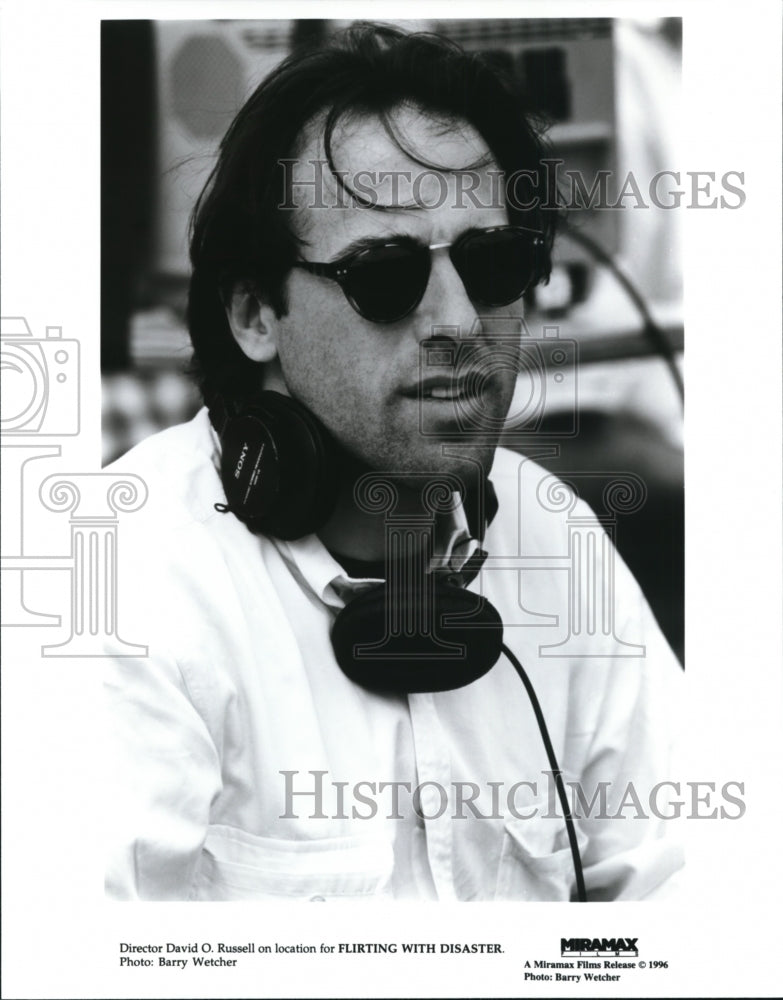 1996 Press Photo Director David O Russell of Flirting With Disaster - cvb26860 - Historic Images