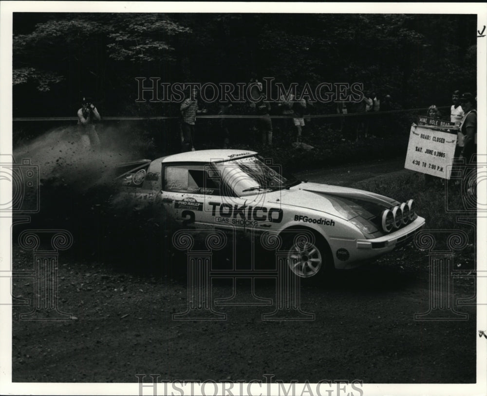 1985 Press Photo Tokico Race Car - cvb26926 - Historic Images