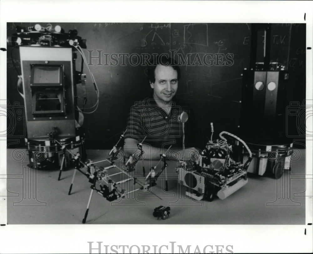 1991 Press Photo Rodney Brooks-robot maker - cvb26998 - Historic Images