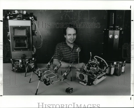 1991 Press Photo Rodney Brooks-robot maker - cvb26998 - Historic Images