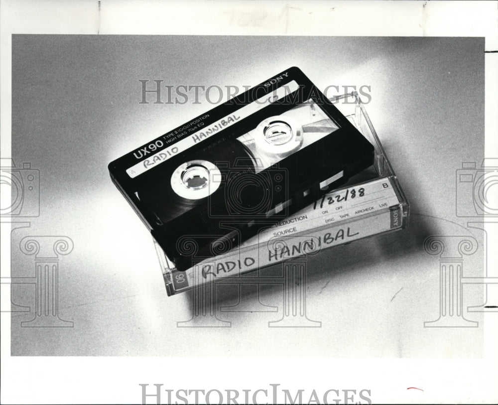 1988 Press Photo Audio Cassettes - cvb27003 - Historic Images