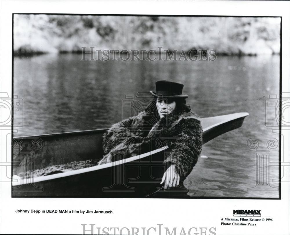 Press Photo Johnny Depp in Dean Man a film by Jim Jarmusch. - cvb27008 - Historic Images