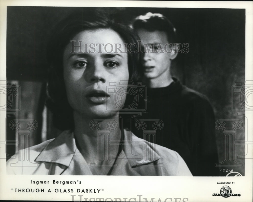 1964 Harriet Andersson and Lars Passgard in &quot;Through A Glass Darkly&quot;-Historic Images