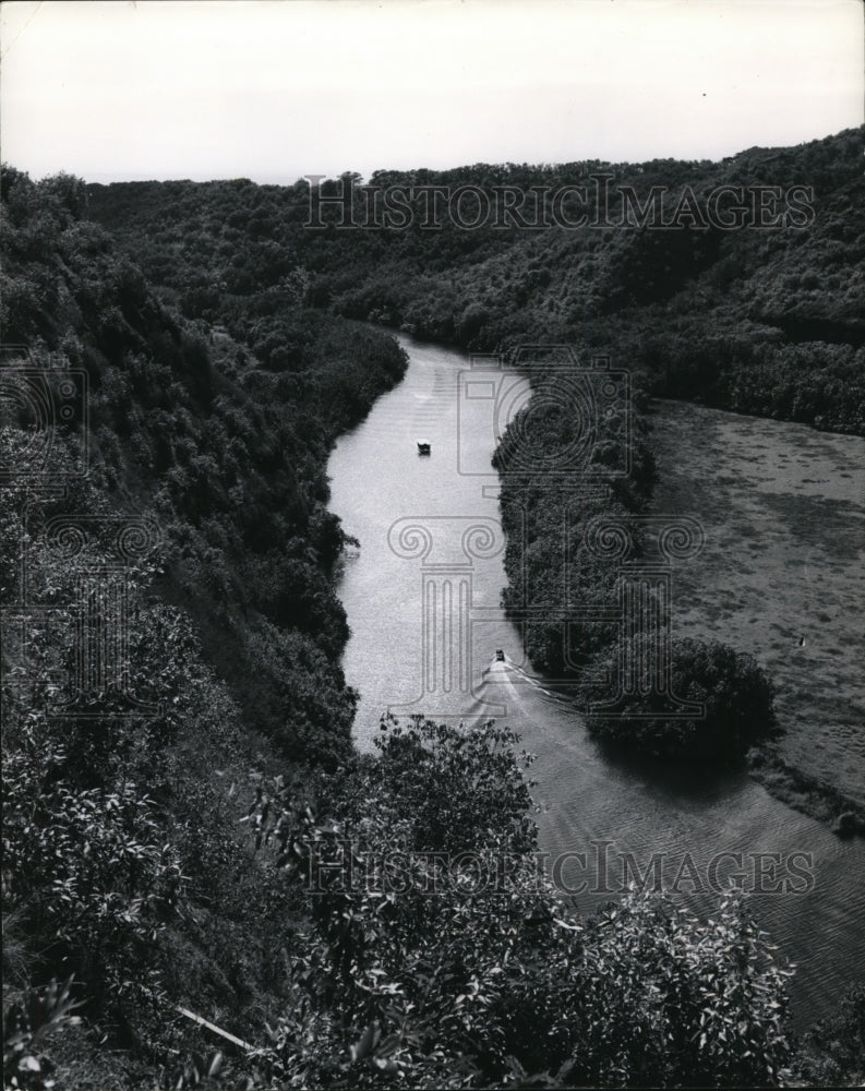 1980, Wailu River-Kauai Hawaii - cvb27081 - Historic Images