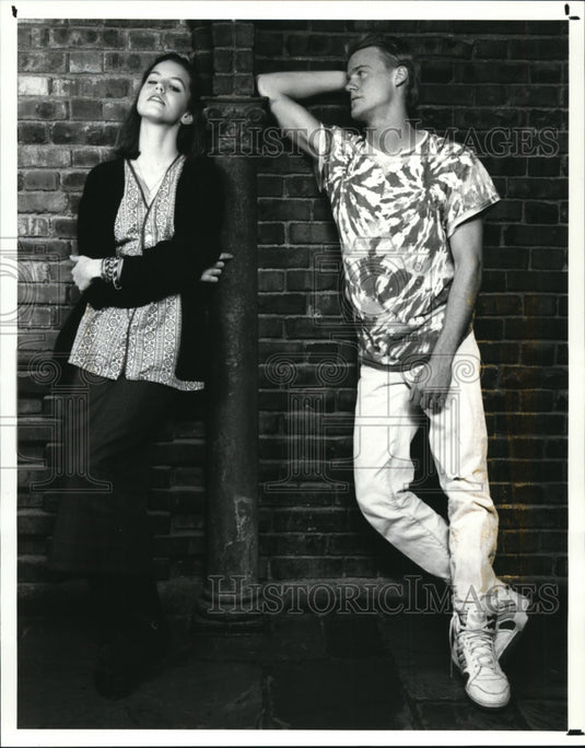 1988 Press Photo Christine Seibert & Jonathan Partington, "Kids in the Dark" - Historic Images