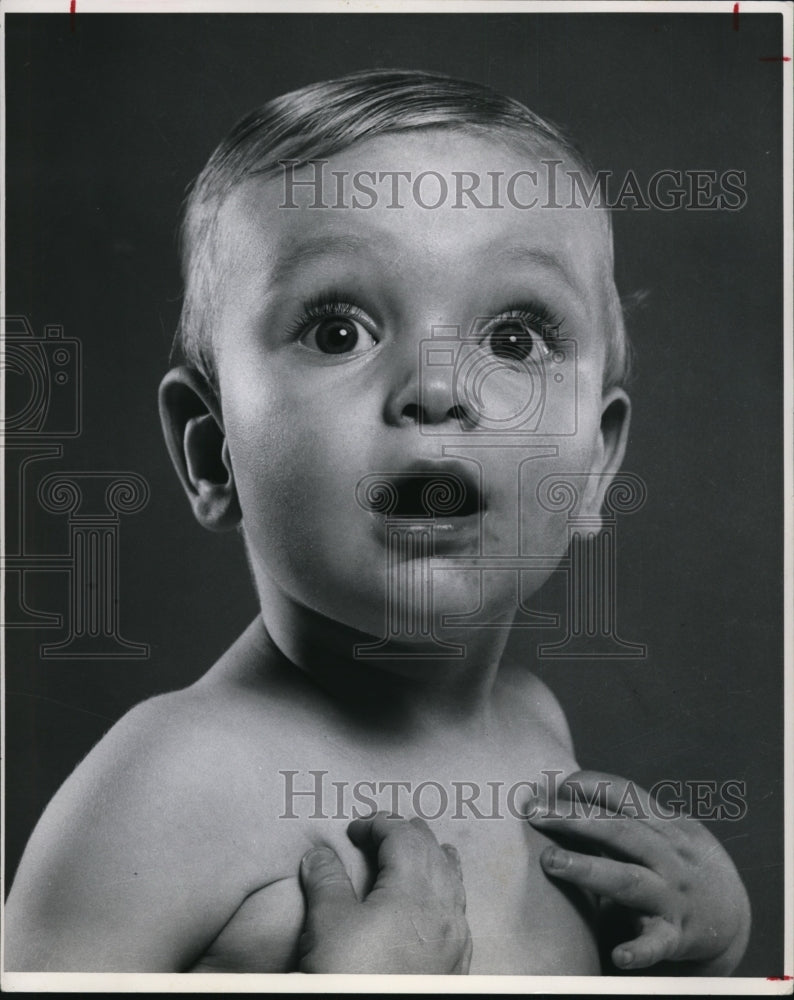 1953 Press Photo Baby Picture for Constance Bannister's baby Calendar-Historic Images