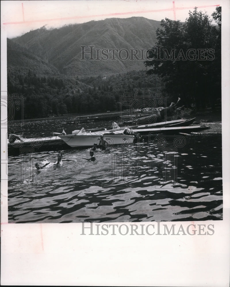 1971,: Cultus Lake Provincial Park in Fraser Valley British Columbia - Historic Images