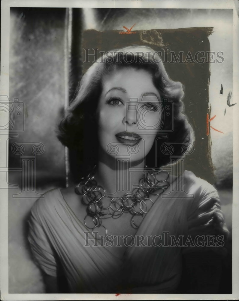 1956, Actress Loretta Young - cvb27417 - Historic Images