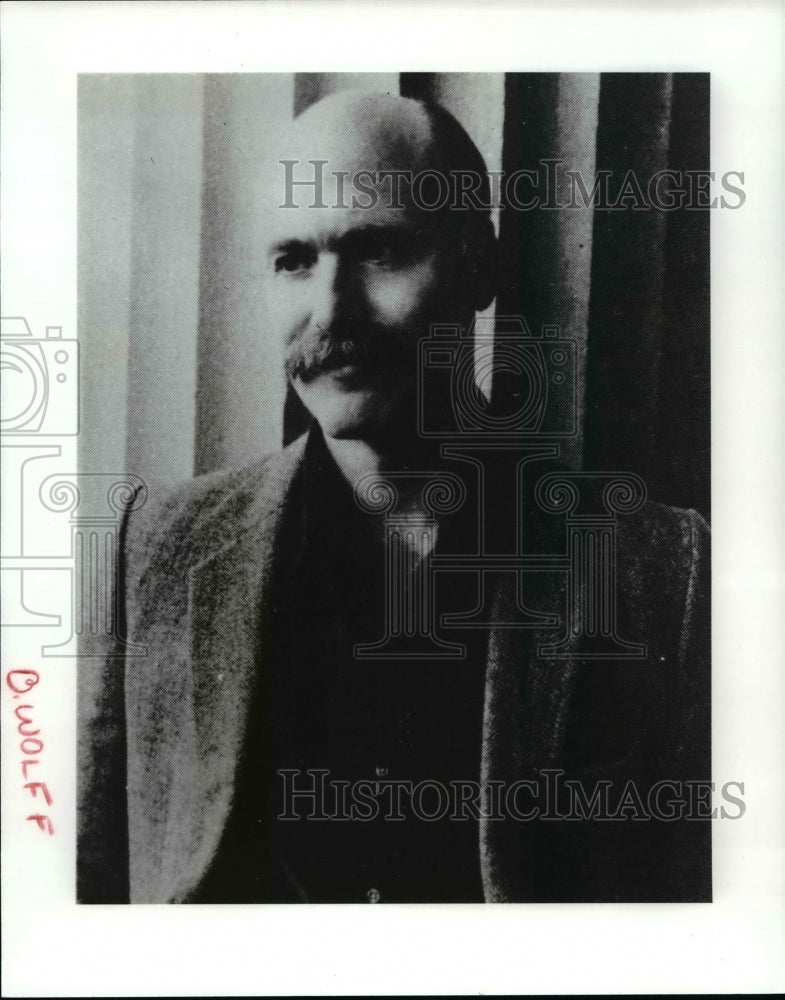 1989 Press Photo Author Tobia Wolff - cvb27424 - Historic Images