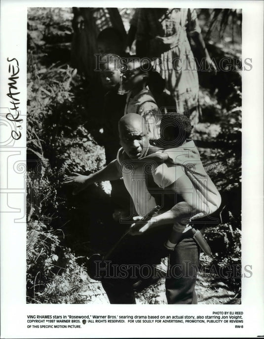 1997 Press Photo Ving Rhames stars in "Rosewood" Warner Bros - cvb27725 - Historic Images