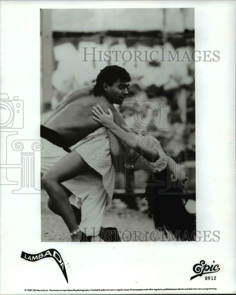 1990 Press Photo Dancing Lambada - cvb27744 - Historic Images