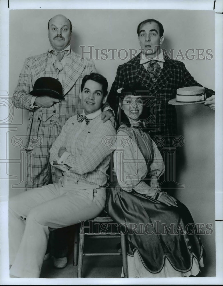 1987 Press Photo Stars of "The Fantasticks" at The Cleveland Play House - Historic Images