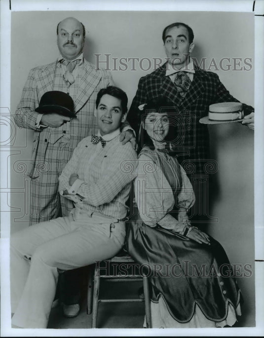 1987 Press Photo Stars of "The Fantasticks" at The Cleveland Play House - Historic Images