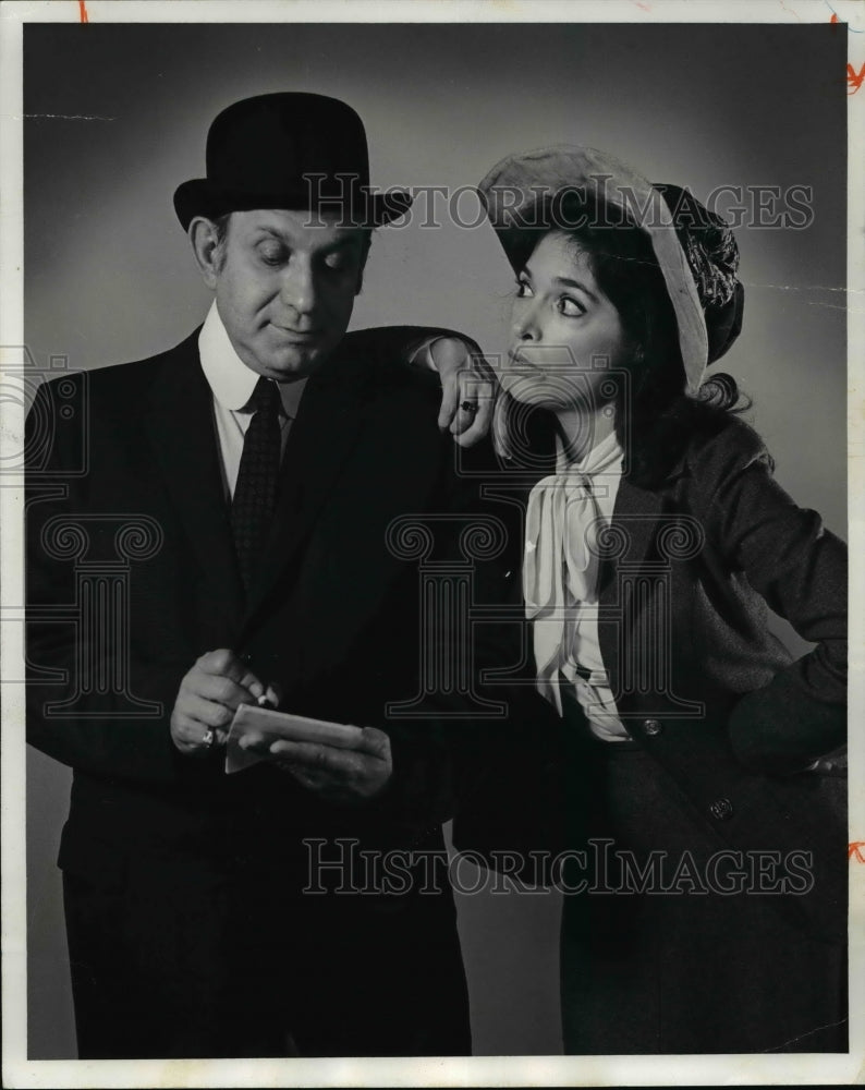 1980 Press Photo Norma Joseph and Sy Levine star in FIORELLO! - cvb27937 - Historic Images