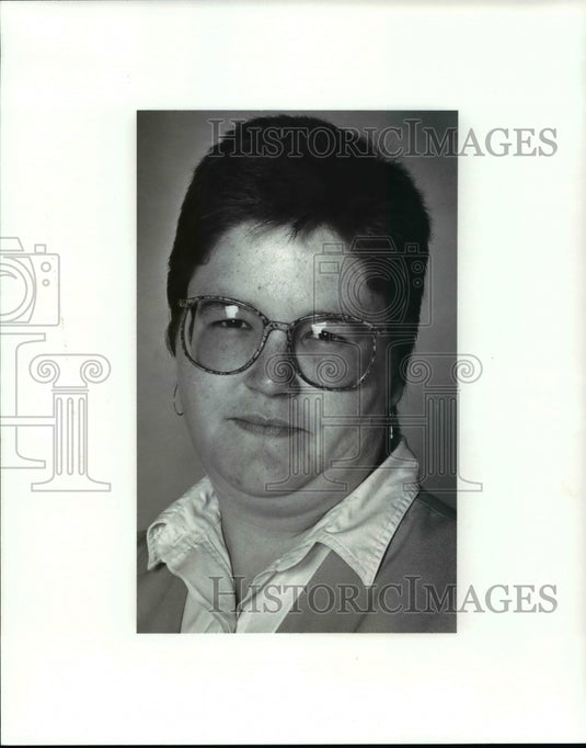 1988 Press Photo Mary Jo McVay-new copy editor - cvb27958 - Historic Images
