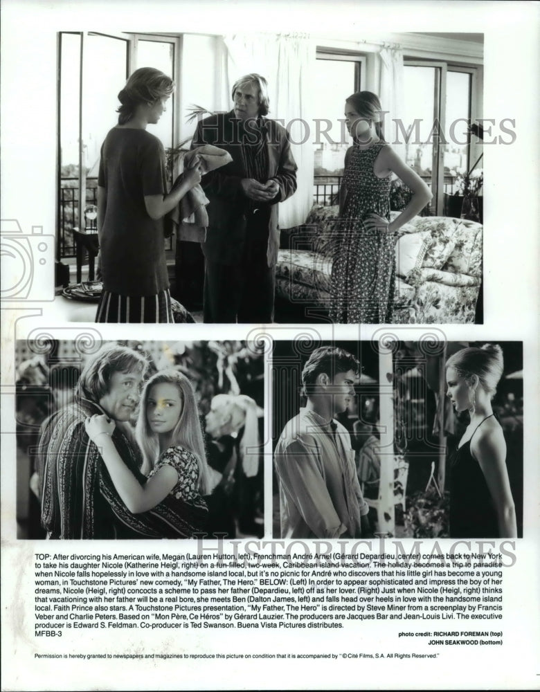 1994 Press Photo My Father, The Hero - cvb27964 - Historic Images