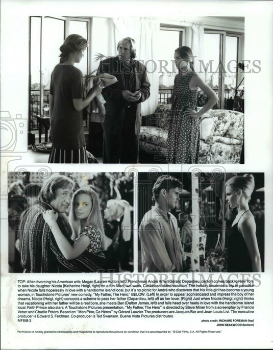 1994 Press Photo My Father, The Hero - cvb27964 - Historic Images