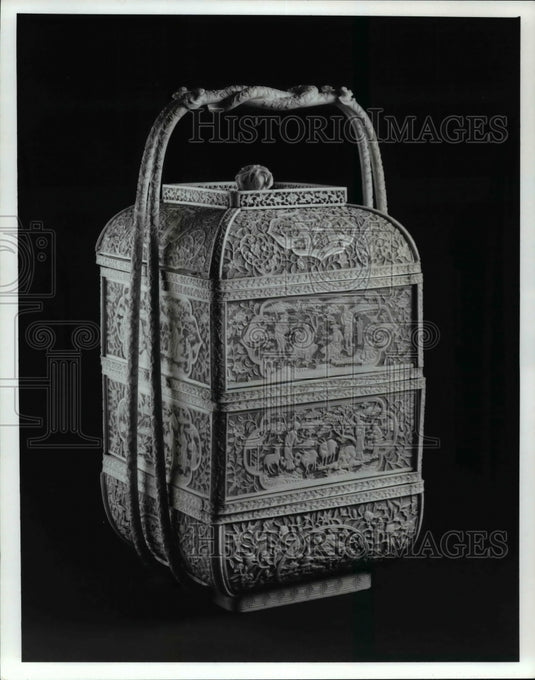 1987 Press Photo Art - Chinese - cvb28081 - Historic Images