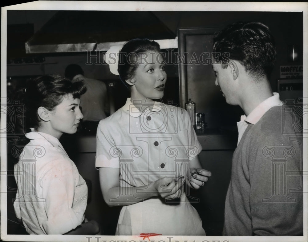1958 Loretta Young, Donna Boyce & Malcolm Cassel-Historic Images
