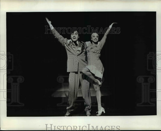 Press Photo Jamie Rocco and Christina Saffran-Sophisticated Ladies play - Historic Images