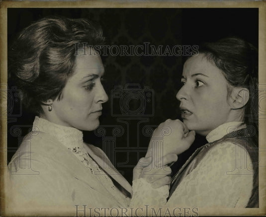 1980 Press Photo Ibsen's Hedda Gabler - cvb28279 - Historic Images