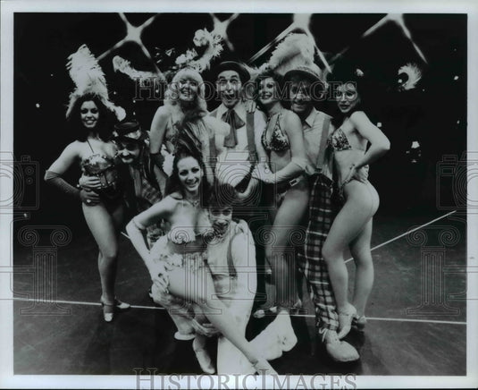 1982 Press Photo Cast of Big Bad Burlesque - cvb28283 - Historic Images