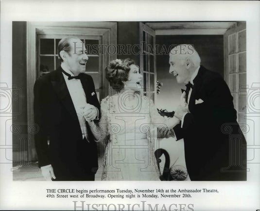 1990, The Circle begins performances at the Ambassador Theatre - Historic Images