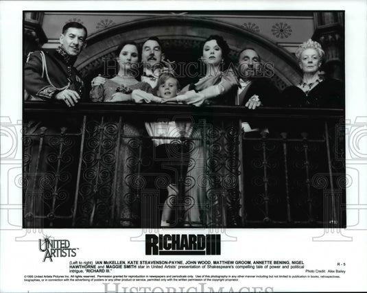 1995 Press Photo Ian McKellem, Kate Steavenson Payne, John Wood, Matthew Groom - Historic Images