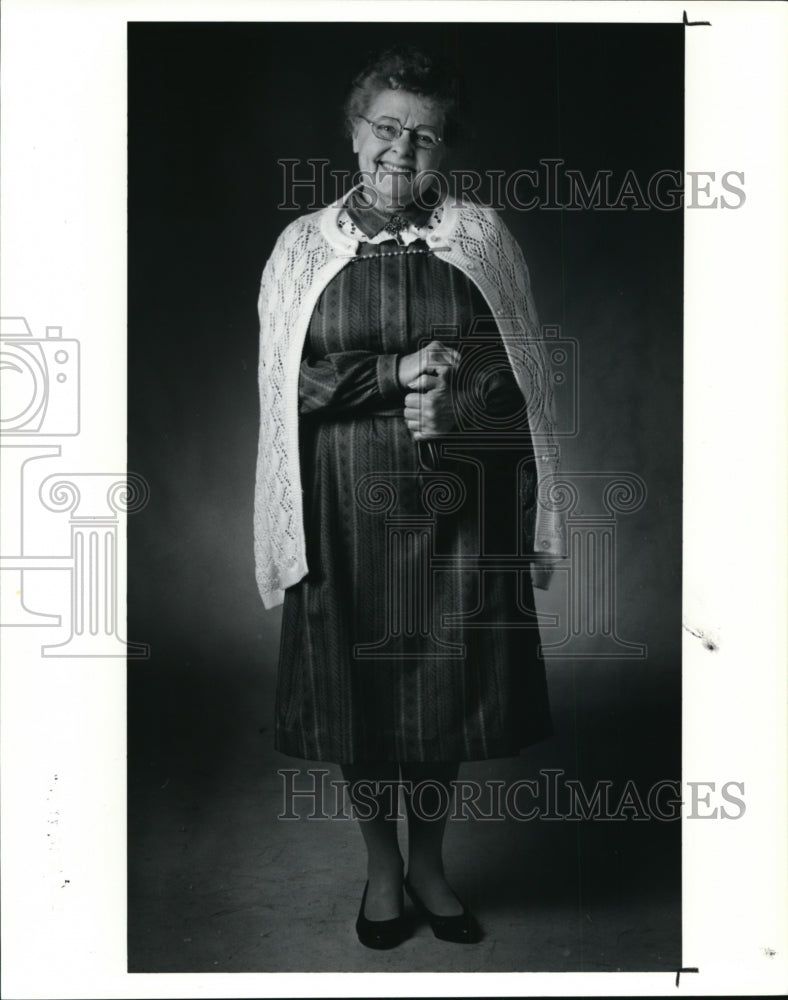 1991 Press Photo For Faces of Seniors - cvb28856 - Historic Images