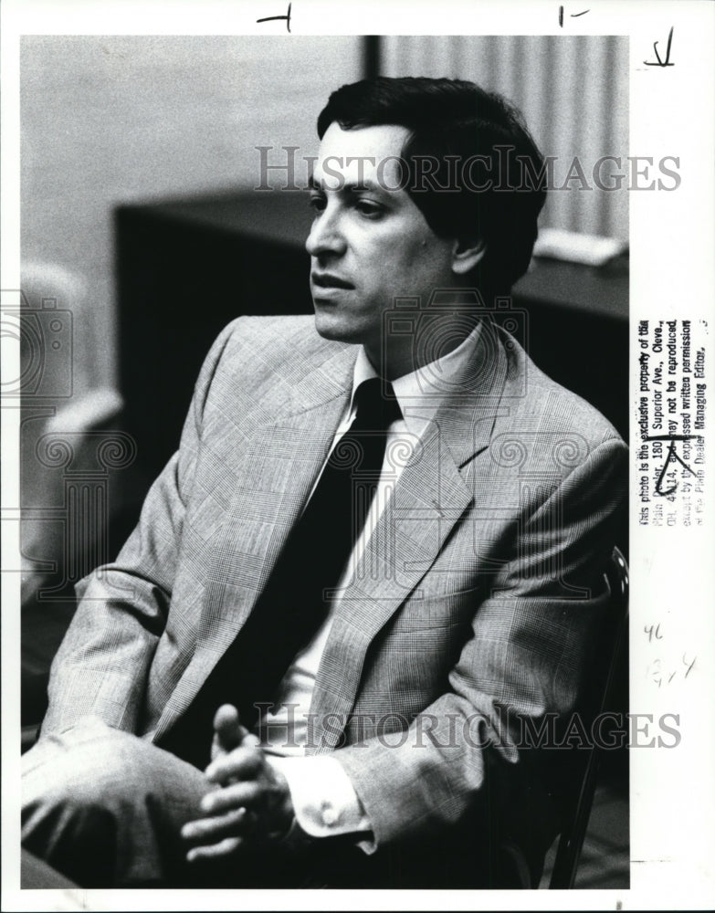 1989 Press Photo Lawyer Armond Budish - cvb28873 - Historic Images