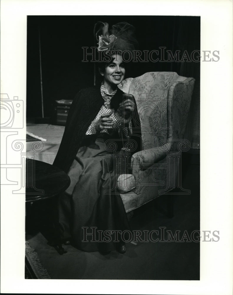 1990 Press Photo Ann Kitral in Rehearsal of Cherry Orchard - cvb28993 - Historic Images