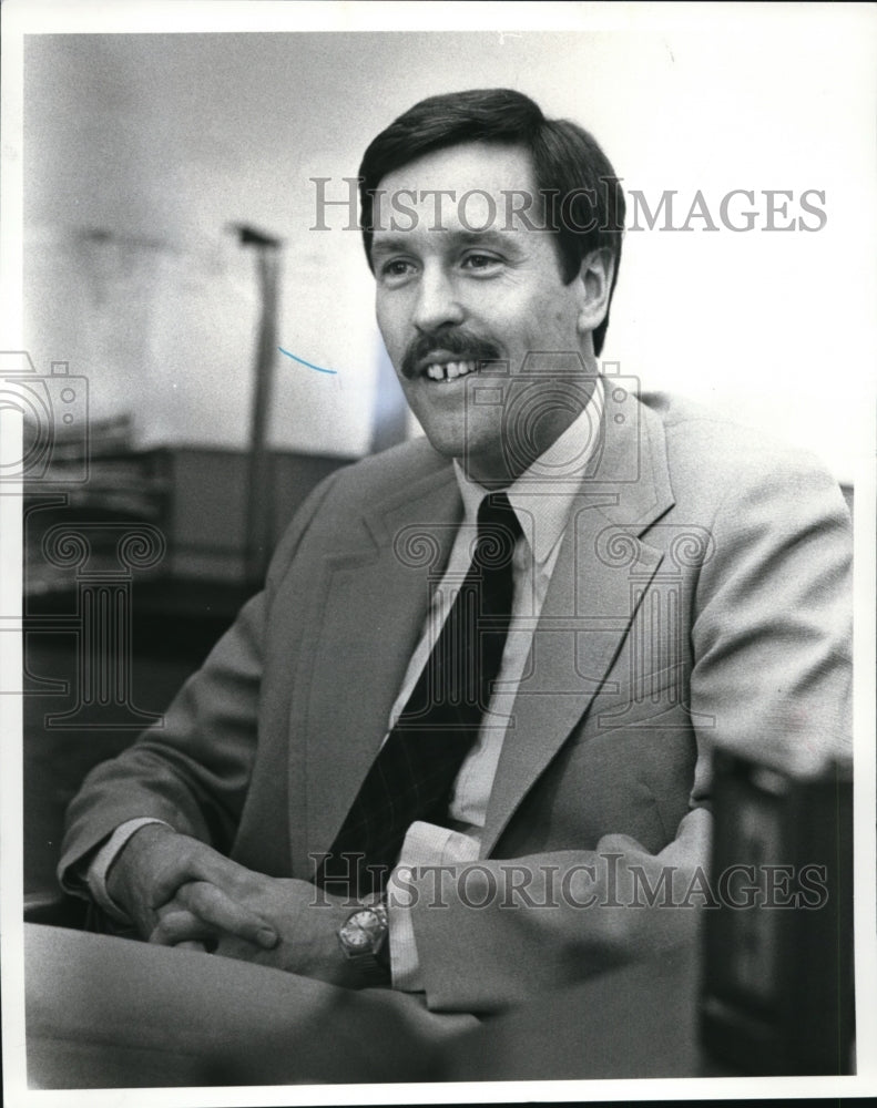 1981 Press Photo William Plato, Deputy County Administrator - cvb29014 - Historic Images